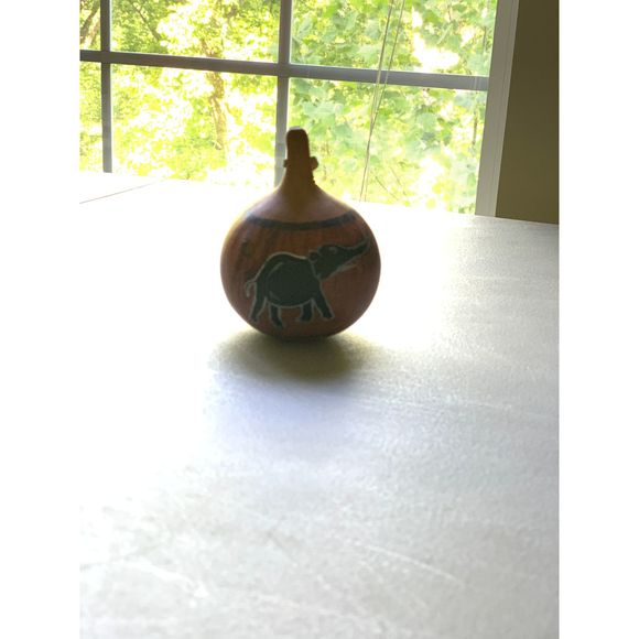 VTG African Gourd Hand Percussion Handmade Shaker - Picture 8 of 14
